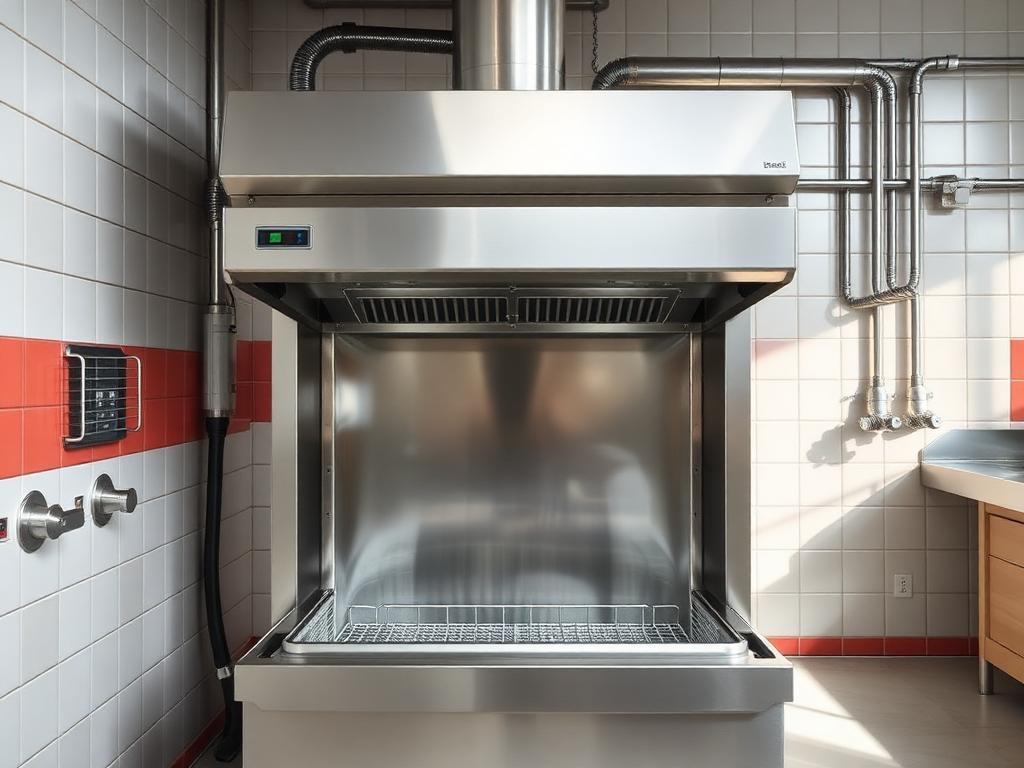 Lavastoviglie a capot cesto 50x50